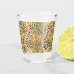William Morris Daffodil Garden Flower Classic Bota Shot Glass