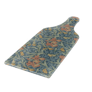 William Morris Decorative Art Iris Pattern Cutting Board