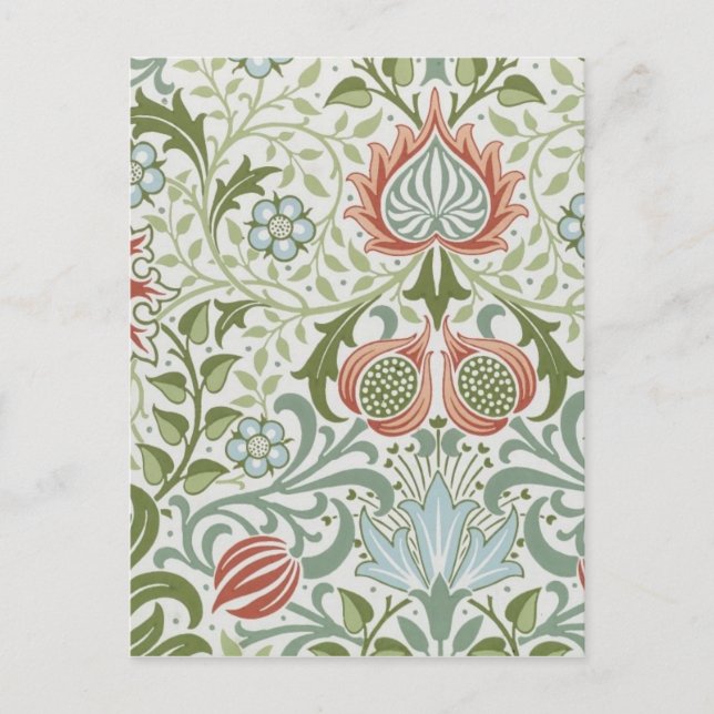 William Morris Decorative Art Persian Pattern Postcard (Front)