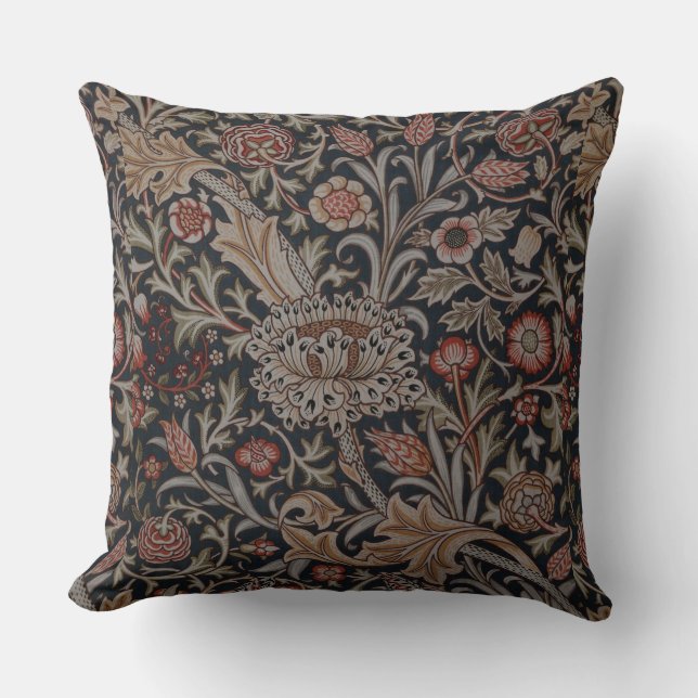 William Morris Decorative Art Trent Pattern Cushion (Front)