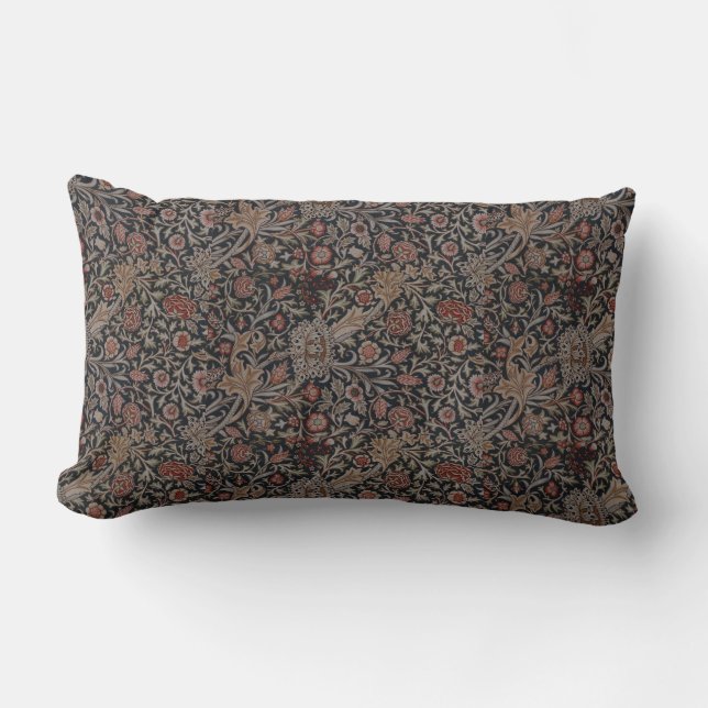 William Morris Decorative Art Trent Pattern Lumbar Cushion (Front)
