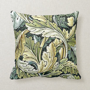 William Morris design: Acanthus leaf pattern Cushion