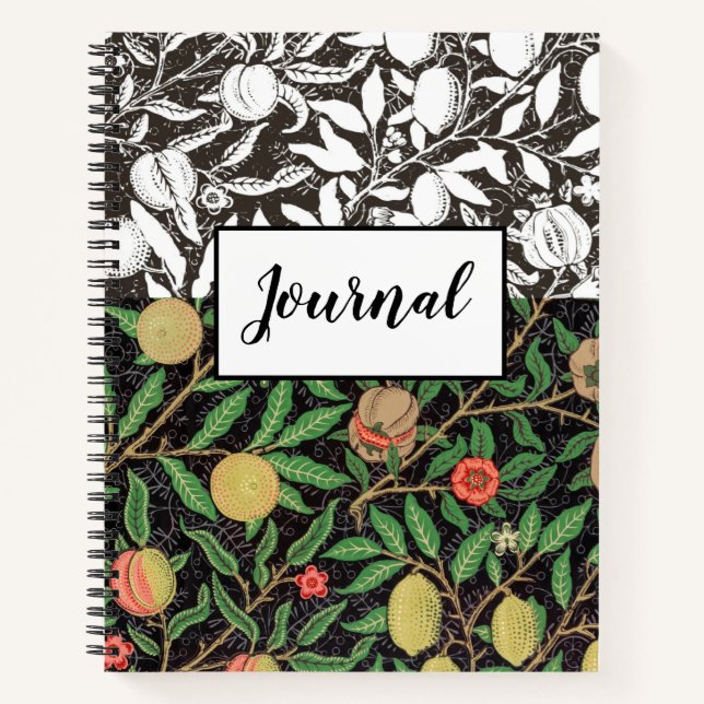 William Morris Design Journal Notebook (Front)