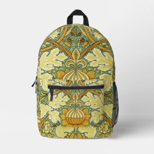 William Morris Design No. 11 Printed Backpack