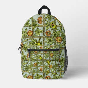 William Morris Design No. 5 Printed Backpack