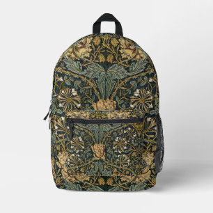 William Morris Design No. 7 Printed Backpack