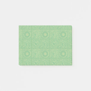 William Morris Diaper Blue Vintage Tile Pattern Post-it Notes