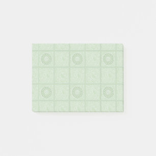William Morris Diaper Green Tile Pattern Post-it Notes