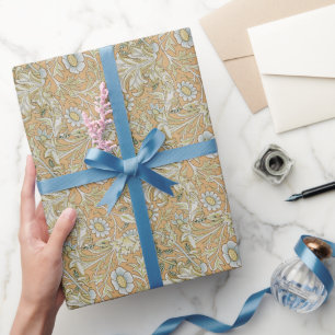 William Morris Double Bough Floral Pattern Foliage Wrapping Paper