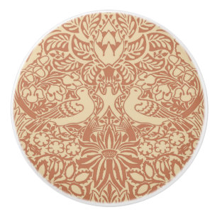 William Morris' Dove and Rose Ceramic Knob