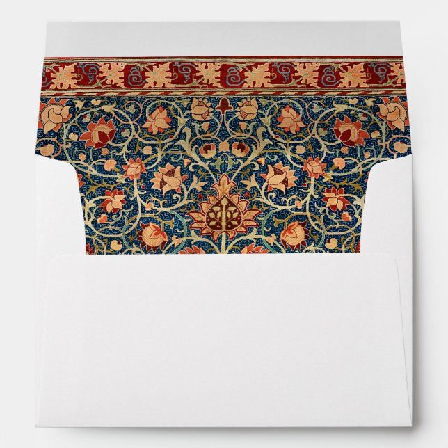 William Morris envelope oriental style (Back (Bottom))
