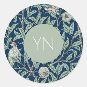 WILLIAM MORRIS ENVELOPE SEAL : POMEGRANATES