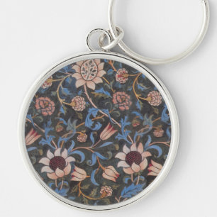 William Morris Evenlode Pattern: Vintage Moody Key Ring