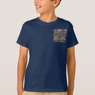 William Morris Evenlode Pattern: Vintage Moody T-Shirt