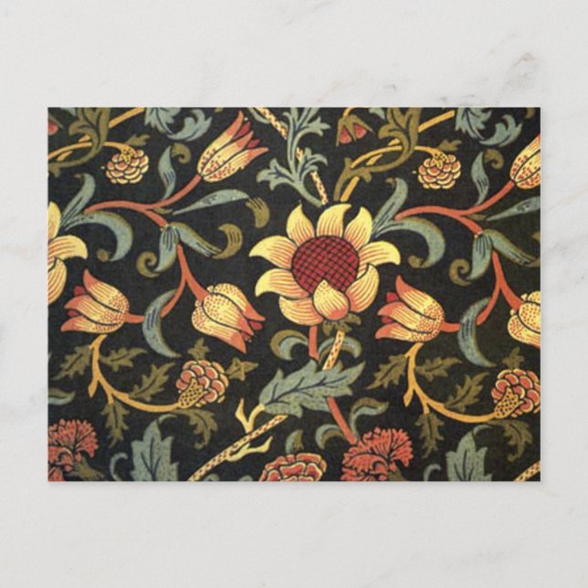 William Morris Evenlode Postcard (Front)