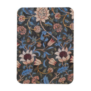William Morris Evenlode Textile Floral Art Magnet