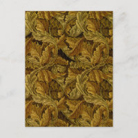 William Morris Fine Floral Wallpaper Pattern