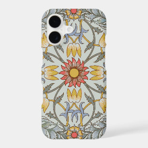 William Morris Floral Circle Flower Illustration
