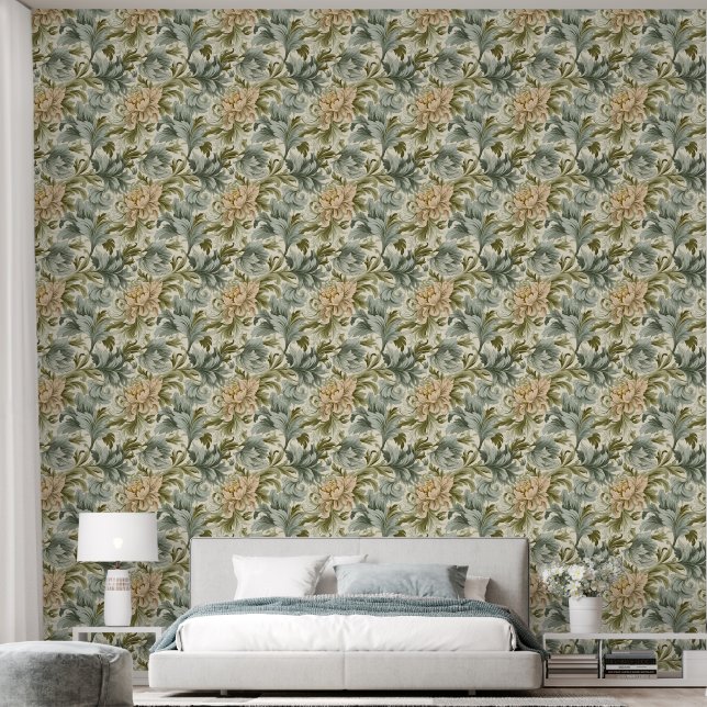 William Morris,Floral pattern,Arts and Crafts move Wallpaper (Bedroom)