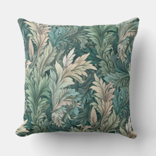William Morris Floral Patterned Cushion