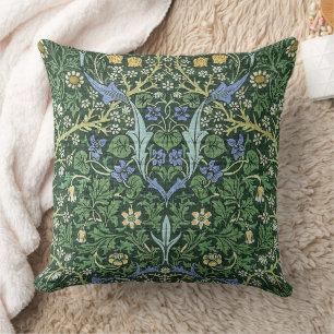 William Morris Floral Vintage Art Cushion