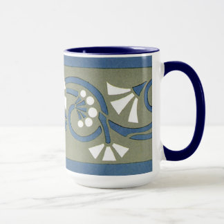 William Morris Flower Bar - Mug