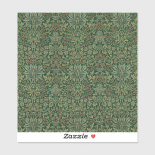 William Morris Flower Garden-Greens