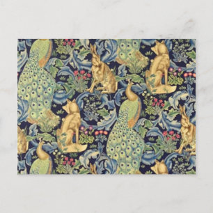 William Morris Forest Postcard