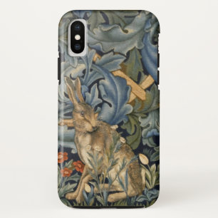 William Morris Forest Rabbit Floral Art Nouveau Case-Mate iPhone Case