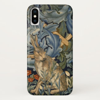 William Morris Forest Rabbit Floral Art Nouveau Case-Mate iPhone Case