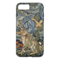 William Morris Forest Rabbit Floral Art Nouveau