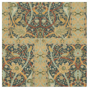 William Morris Forest Tapestry Pattern: Vintage Fabric