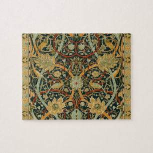 William Morris Forest Tapestry Pattern: Vintage Jigsaw Puzzle