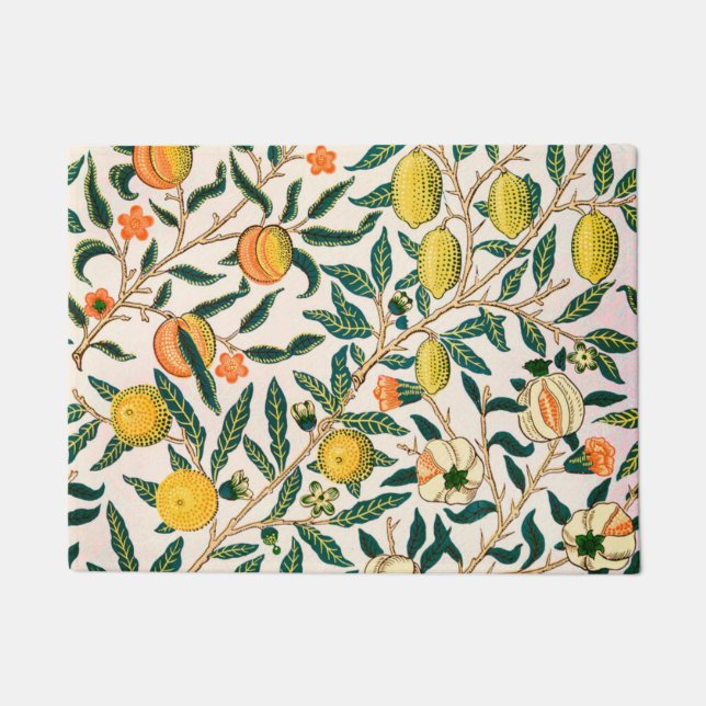 William Morris Fruit And Pomegranate Doormat (Front)