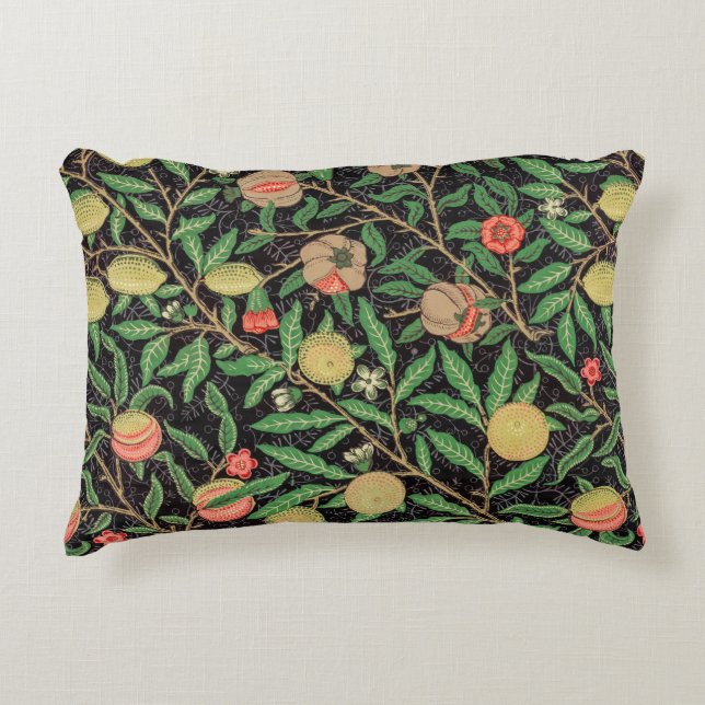 William Morris - Fruit Pattern Decorative Cushion (Front)