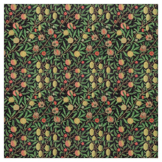 William Morris Fruit pattern Vintage Fabric (Swatch)
