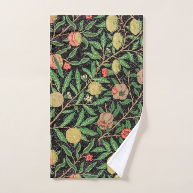 William Morris Fruit pattern Vintage Hand Towel (Hand Towel)