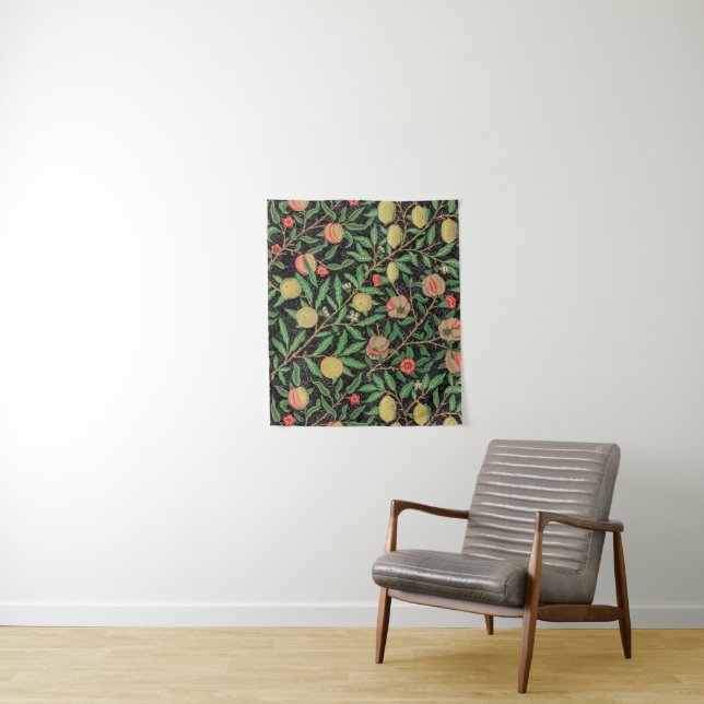 William Morris Fruit pattern Vintage Tapestry (In Situ)