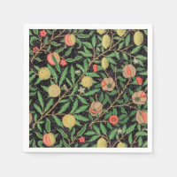 William Morris Fruit Pomegranate Floral Pattern