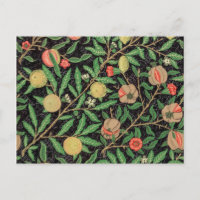 William Morris Fruit Pomegranate Floral Pattern