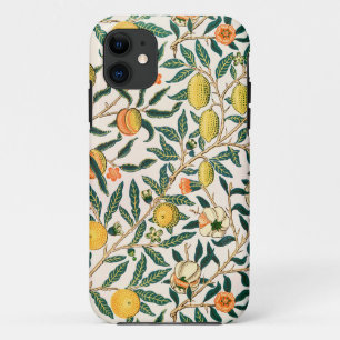 William Morris Fruit Pomegranate White Ornament Case-Mate iPhone Case