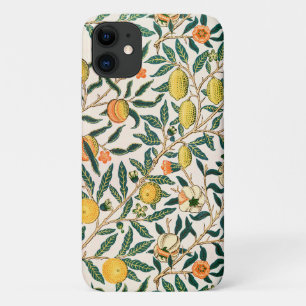 William Morris Fruit Pomegranate White Ornament Case-Mate iPhone Case