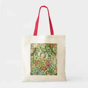 William Morris Garden Lily Wallpaper Tote Bag