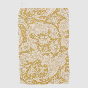 William Morris Gold Bachelors Button Floral Golf Towel