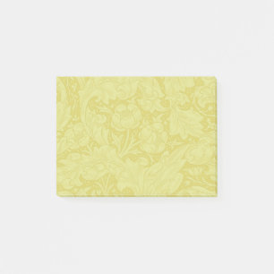 William Morris Gold Bachelors Button Floral Post-it Notes