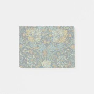 William Morris Gold Honeysuckle Floral Wallpaper Post-it Notes