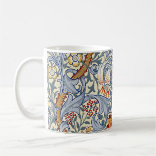 William Morris Gold Lily Victorian Wallpaper Coffee Mug