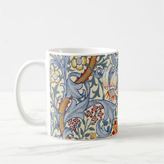 William Morris Gold Lily Victorian Wallpaper Coffee Mug