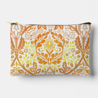 William Morris Golden Bough Orange Floral Art