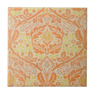 William Morris Golden Bough Pattern Vintage Art Tile